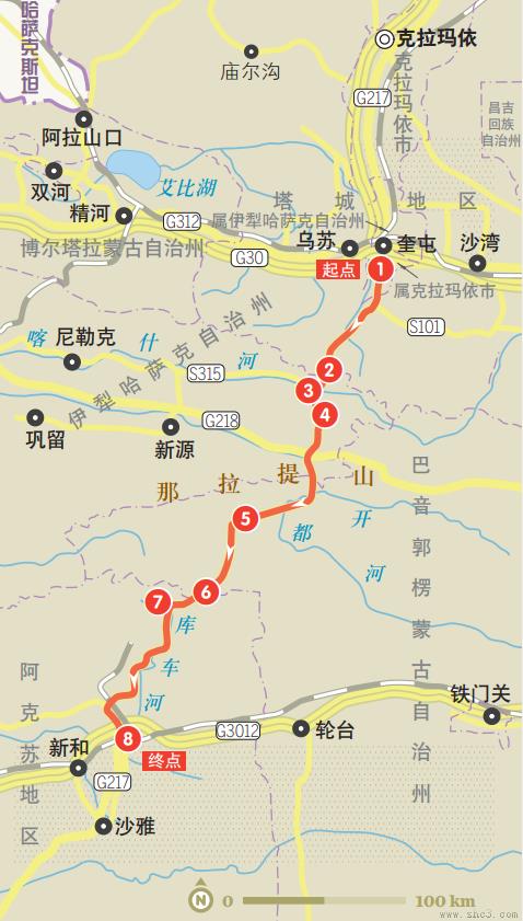 独库公路开放和关闭时间几月到几月，独库公路简介！